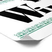 Grafische kunst poster (Hoek)