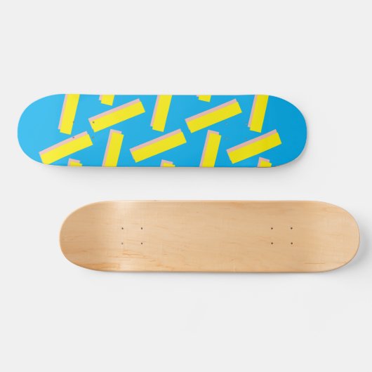 Grafische kunst skateboard 12 (Horizontaal)