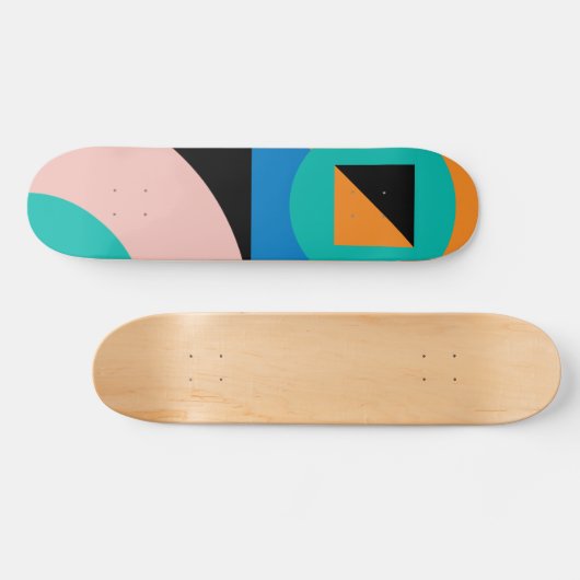 Grafische kunst skateboard 7 (Horizontaal)