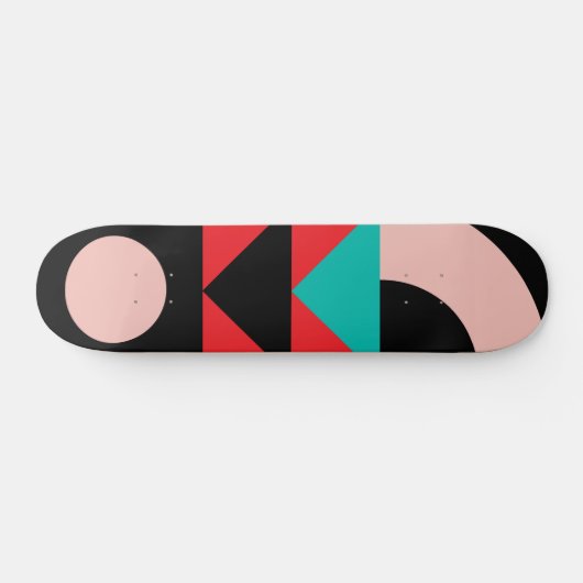 Grafische kunst skateboard 8 (Horizontaal)