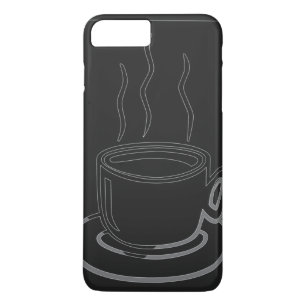 Grafische kunst van de Koffiebeker Case-Mate iPhone Case