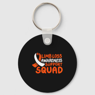Grafische Kunst van het Limb Loss Awareness Suppor Sleutelhanger