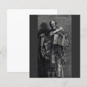 Grafische kunst van Sint-Athanasius van Alexandrië (Voorkant / Achterkant)