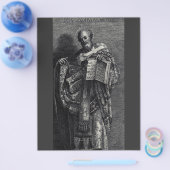 Grafische kunst van Sint Athanasius van Alexandrië Flyer (Enkel)