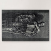 Grafische kunst van Sint-Athanasius van Alexandrië Legpuzzel (Horizontaal)