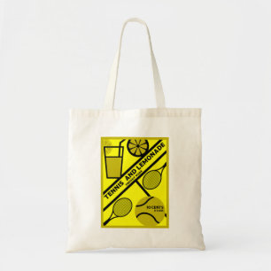 Grafische kunst van Tennis Player Tote Bag