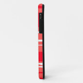 Grafische kunst voor rood en wit schilderen Case-Mate iPhone case (Achterkant/links)