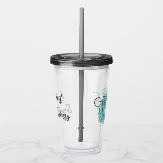 Grafische liefdeswinkel met Logo-merchandise Acryl Drinkbeker (Rechts)