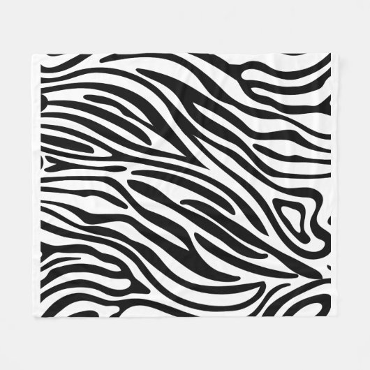 Grafische lijnen fleece deken (Voorkant (Horizontaal))