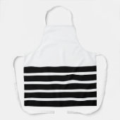 Grafische lijnen schort (Voorkant)