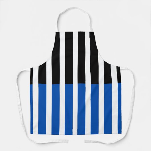 Grafische lijnen schort (Voorkant)