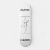 Grafische lizzard persoonlijk skateboard (Voorkant)