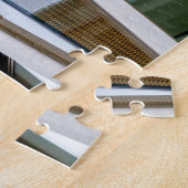 Grafische Londense architectuur Legpuzzel (Zijkant)