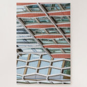 Grafische Londense architectuur Legpuzzel (Verticaal)