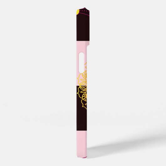 Grafische Mandala Art, Mystic Checkerboard Case-Mate iPhone Case (Achterkant / Rechts)