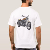 Grafische motor 1 t-shirt (Achterkant)