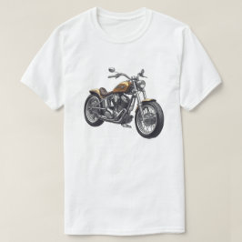 Grafische motorfiets 1 t-shirt