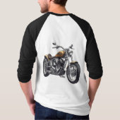 Grafische motorfiets t-shirt (Achterkant)