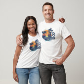 Grafische Mountainbiker T-shirt voor MTB-fietsen (Unisex)