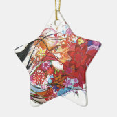 Grafische mus keramisch ornament (Links)