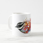 Grafische mus koffiemok (Voorkant links)