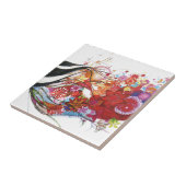 Grafische mus tegeltje (Zijkant)