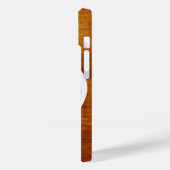 Grafische muziek in houtstijl Case-Mate iPhone case (Achterkant / Links)