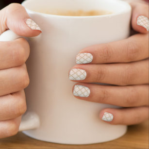Grafische nagels van het tribale geometrische patr minx nail folie