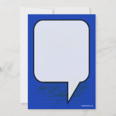 Grafische Novel Bar Mitzvah - Hartelijk dank Bedankkaart (Achterkant)