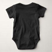 Grafische 'Oma's Kleine Zonnebloem' Romper (Achterkant)