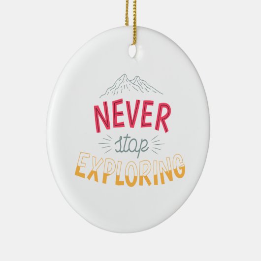 Grafische ontwerpen voor ontdekkingsreizigers en z keramisch ornament (Rechts)