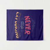 Grafische ontwerpen voor ontdekkingsreizigers en z wandkleed (Voorkant (horizontaal))