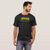 Grafische ontwerper Achterkant ruimte T-shirt (Voorkant volledig)