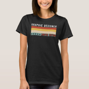 Grafische ontwerper Functietaak Functietaak Beroep T-shirt