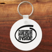 Grafische ontwerper Inside Sleutelhanger (Voorkant)