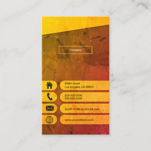 Grafische ontwerper visitekaartje