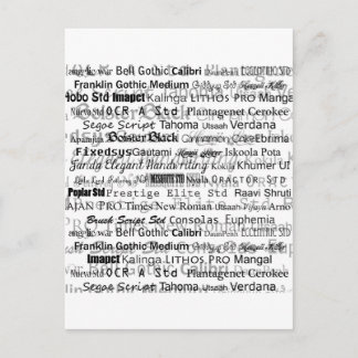 Grafische ontwerpers dromen briefkaart