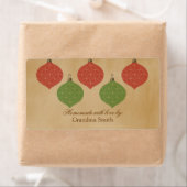  grafische Ornamenten kerstlabels Etiket (Insitu)