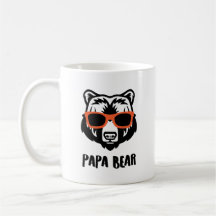 Grafische Papa Beer Persoonlijk