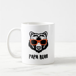 Grafische Papa Beer Persoonlijk Koffiemok