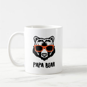 Grafische Papa Beer Persoonlijk Koffiemok