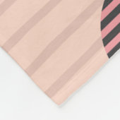 Grafische patterned cirkels naadloos patroon. Vint Fleece Deken (Hoek)