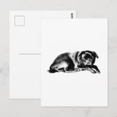 Grafische pauze, goed nieuws briefkaart (Voorkant / Achterkant)