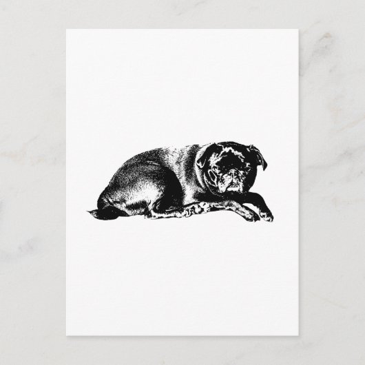 Grafische pauze, goed nieuws briefkaart (Voorkant)