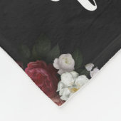 Grafische persoonlijke liefde Je moeder 4 familie  Fleece Deken (Hoek)