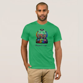 Grafische Politieke Energie T-shirt
