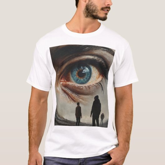 Grafische Prints van trendy Mannen met comfortabel T-shirt (Voorkant)