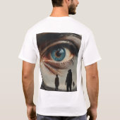 Grafische Prints van trendy Mannen met comfortabel T-shirt (Achterkant)