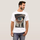 Grafische Prints van trendy Mannen met comfortabel T-shirt (Voorkant volledig)