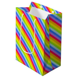 Grafische regenboogstrepen, cadeautas
